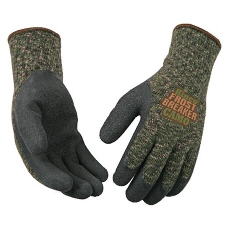 Kinco Kinco 1788-L Frost breaker Camo Form Fitting Thermal Gloves - Large 172668